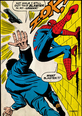 

ORKA Marvel-Spiderman Comic Digital Printed with Laminated Paper Print(18 inch X 12 inch, Rolled)