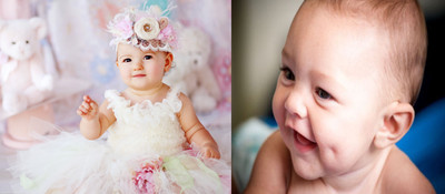 

Baby Poster Cute Smiling New Born Kid Infant Child Wall Decor – 2 Pcs Combo Photographic Paper(12 inch X 18 inch)