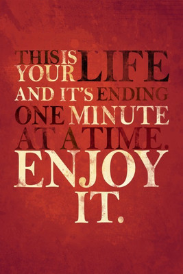 

Posterhouzz This Is Life Poster Photographic Paper(12 inch X 18 inch, Rolled)