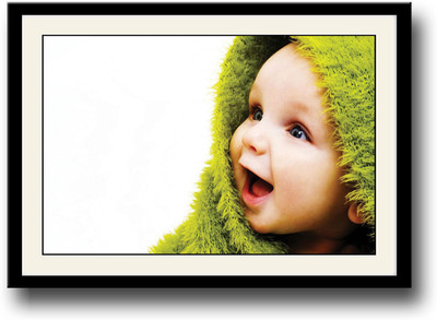 

cute baby AFP0525 Fine Art Print(10 inch X 14 inch, Framed)