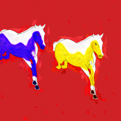 50% OFF on Horses Z09 Canvas Art(24 inch X 24 inch) 50% OFF on Horses Z09 Canvas Art(24 inch X 24 inch)