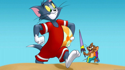 

Tom and Jerry cartoon Poster Paper Print(12 inch X 18 inch, Rolled)