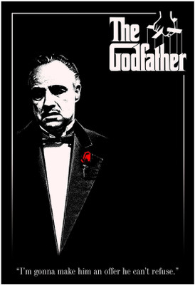 

Posterhouzz- The Godfather Fine Art Print(18 inch X 12 inch, Rolled)
