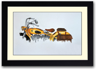 

Artistic Bike AFP0543 Fine Art Print(14 inch X 20 inch, Framed)
