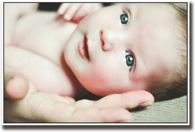 

Baby with beautiful eyes looking Fine Art Print(12 inch X 18 inch, Rolled)