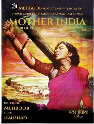 

Posterhouzz Mother India Fine Art Print(18 inch X 12 inch, Rolled)