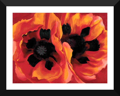 

Tallenge Modern Masters Collection - Oriental Poppies By Georgia O'Keeffe - Premium Quality A3 Size Framed Poster Paper Print(17 inch X 12 inch, Framed)