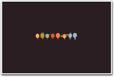 

Cute Solar System Paper Print(12 inch X 18 inch)