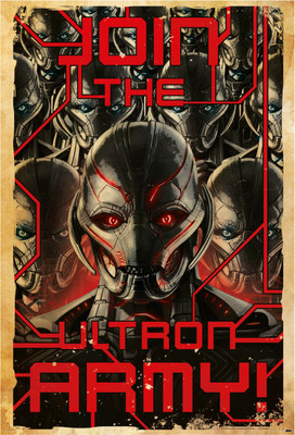 

Join The Ultron Army - Avengers (Officially Licensed) Paper Print(18 inch X 12 inch, Rolled)