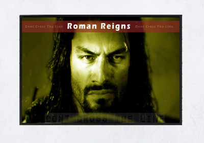 

WWE Roman Regins Ver1 Collection 014 Paper Print(18 inch X 12 inch, Framed)