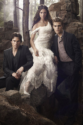 

Posterhouzz Vampire Diaries Poster Fine Art Print(18 inch X 12 inch, Rolled)