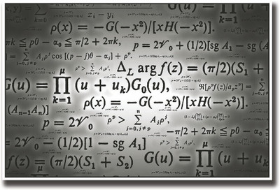 

Mathematical formulas Fine Art Print(12 inch X 18 inch, Rolled)
