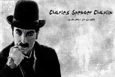 

Charles Spencer Chaplin Paper Poster 12"x18" Paper Print(13 inch X 19 inch, Rolled)