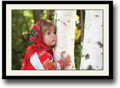 

Girl hugging tree Fine Art Print(10 inch X 14 inch, Framed)