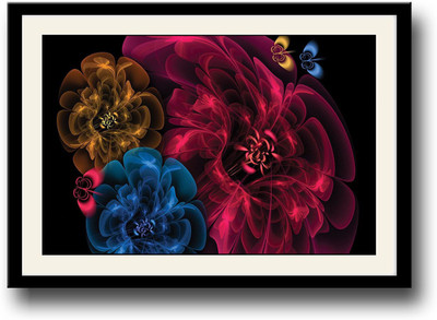 

Flowers artistic Fine Art Print(10 inch X 14 inch, Framed)
