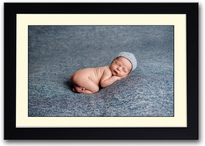 

Sweet Newborn Baby Sleeping Fine Art Print(14 inch X 20 inch, Framed)