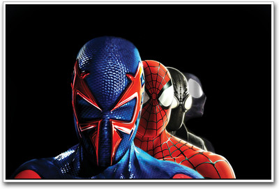 

Spiderman colors Paper Print(12 inch X 18 inch)