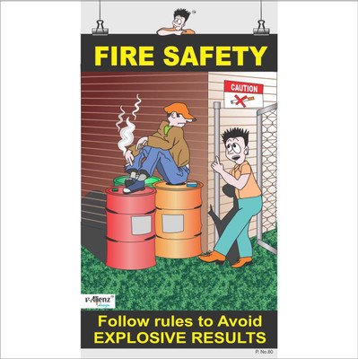 

Fire Safety Poster-Fire Safety Paper Print(26 inch X 14.22 inch, Rolled)