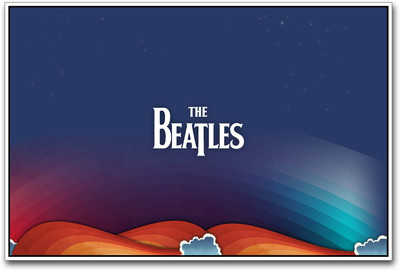 

The Beatles colorful Paper Print(12 inch X 18 inch)