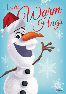 

ORKA Frozen-Olaf Digital Printed with Laminated Paper Print(18 inch X 12 inch, Rolled)