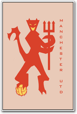 

Man U inspired Paper Print(18 inch X 12 inch)