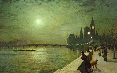 

Thames Westminster Scene Poster Paper Print(12 inch X 18 inch, Rolled)
