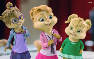 

Movie Alvin And The Chipmunks Chipettes HD Wallpaper Background Paper Print(12 inch X 18 inch, Rolled)