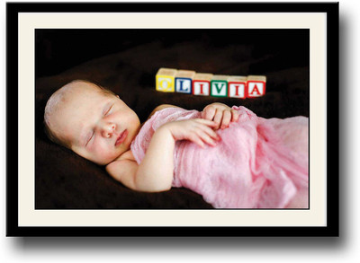 

Cute baby Olivia Fine Art Print(10 inch X 14 inch, Framed)