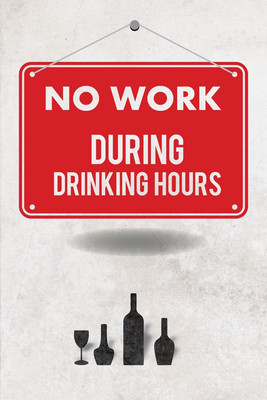 6% OFF on No Working During Drinking Hours Paper Print(24 inch X 16 inch, Rolled) 6% OFF on No Working During Drinking Hours Paper Print(24 inch X 16 inch, Rolled)