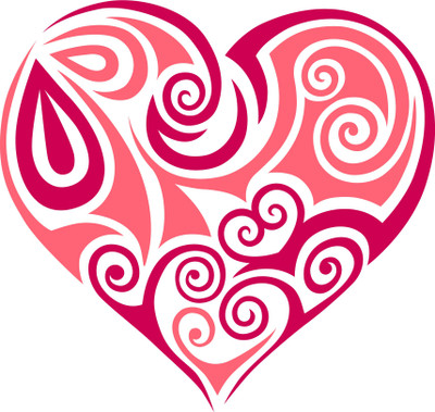 

Gift for Valentine's Day - Pink Heart - Medium Size Ready To Frame Rolled Digital Art Print On Photographic Paper(18 inch X 18 inch, Rolled)