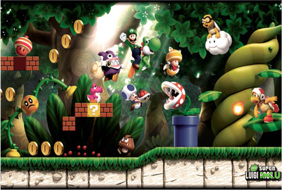 

Super Luigi Wallpaper Paper Print(13 inch X 19 inch, Rolled)