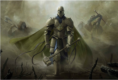 

Warrior Fantasy Artwork Paper Print(13 inch X 19 inch, Rolled)