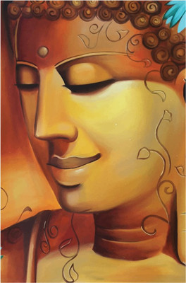 

Smiling Buddha Art Poster Paper Print(18 inch X 12 inch, Rolled)