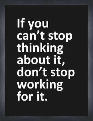 

Motivational Poster Paper Print(19 inch X 13 inch, Framed)