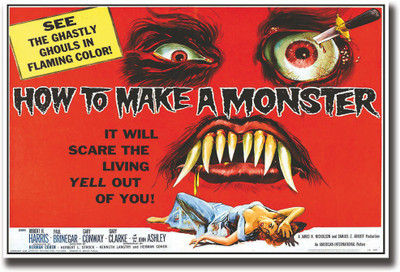 

How to make a monster vintage movie Fine Art Print(12 inch X 18 inch, Rolled)