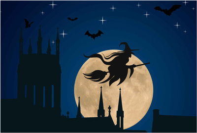 

Happy Halloween Paper Print(13 inch X 19 inch, Rolled)