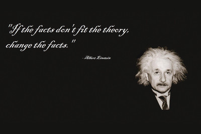 

QUOTE FACT EINSTIEN 12X18 INCHES Fine Art Print(12 inch X 18 inch)