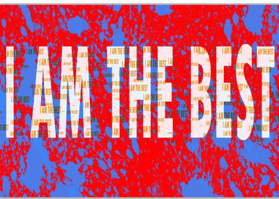 Posterhouzz I am the best Paper Print(12 inch X 18 inch, Rolled)