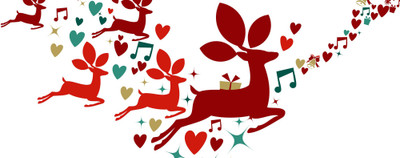 

Tallenge - Christmas Art - Reindeer Carols - Unframed Rolled A3 Size Poster Paper Print(16.5 inch X 11.6 inch, Rolled)