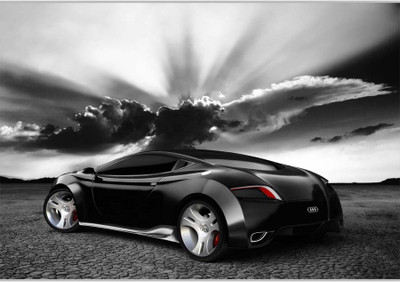 

Posterhouzz Black Audi Paper Print(12 inch X 18 inch, Rolled)