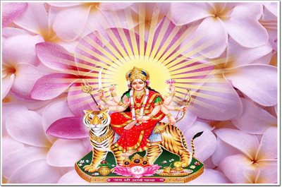 

Posterhouzz Navratri Poster Poster Fine Art Print(12 inch X 18 inch, Rolled)