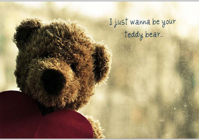 

Posterhouzz Teddy Bear Paper Print(12 inch X 18 inch, Rolled)