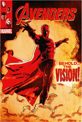 

Avengers - Behold The Vision (Officially Licensed) Paper Print(24 inch X 16 inch, Rolled)