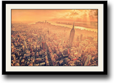 

New York City Fine Art Print(10 inch X 14 inch, Framed)