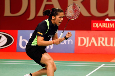 

Saina Nehwal Badminton Player Paper Print(12 inch X 18 inch, Rolled)