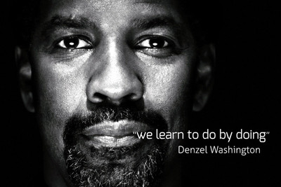 

QUOTE DENZEL WASHINGTON 12X18 INCHES Fine Art Print(12 inch X 18 inch)