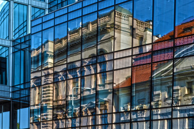 

Oshi - Beautiful Building Paper Print(12 inch X 18 inch, Stretched)