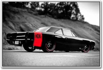 

Hemi Roadrunner super car Paper Print(12 inch X 18 inch)