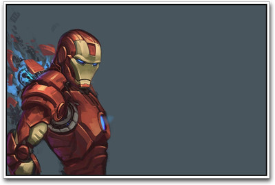 

Iron Man Artistic Paper Print(12 inch X 18 inch)