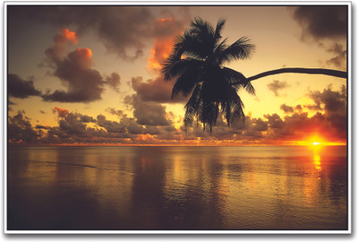 

Sunset at Beach Paper Print(12 inch X 18 inch)